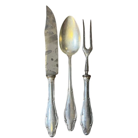 J.A.  HENCKELS Knife & Fork CARVING and serving spoon - Picture 1 of 13